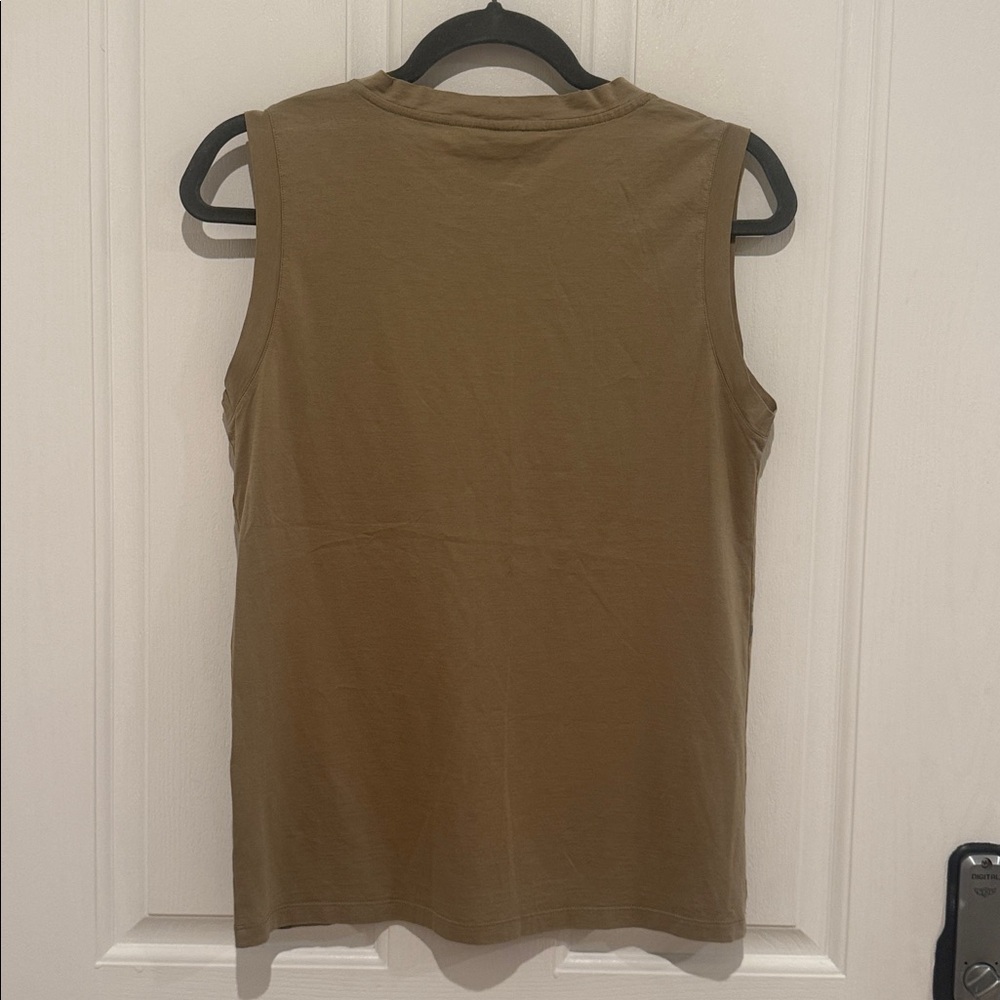 Vintage Yves Saint Laurent Safety Pin Print Top Y2K Made in Italy YSL Graphic - Picture 7 of 9
